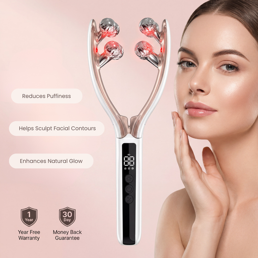 JELLEA V-Contour  Wireless Facial & Neck Sculpting Massager