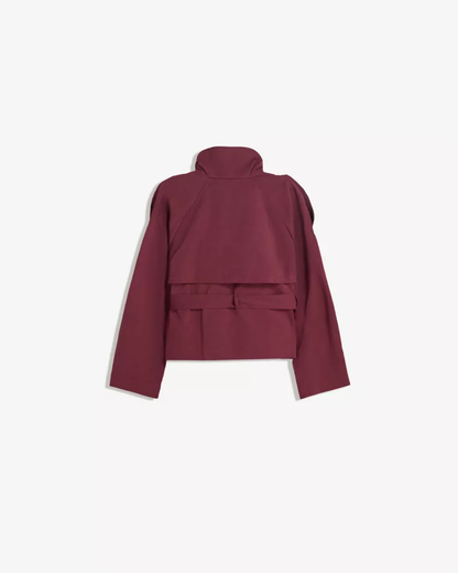 Viral Cropped trench coat