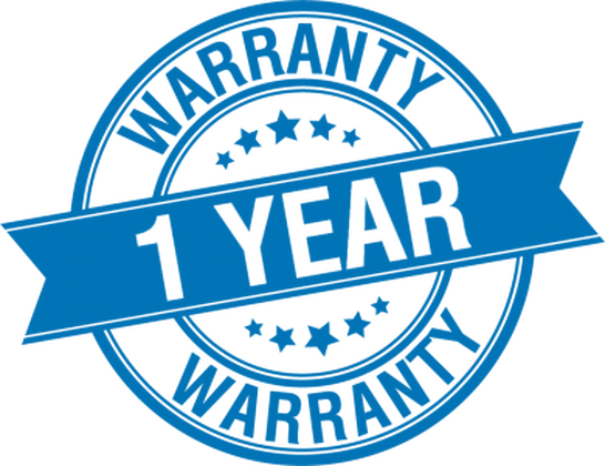 1-Year Peace of Mind Warranty