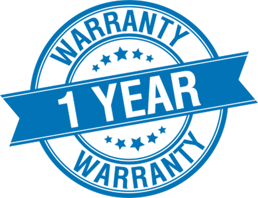 1-Year Peace of Mind Warranty